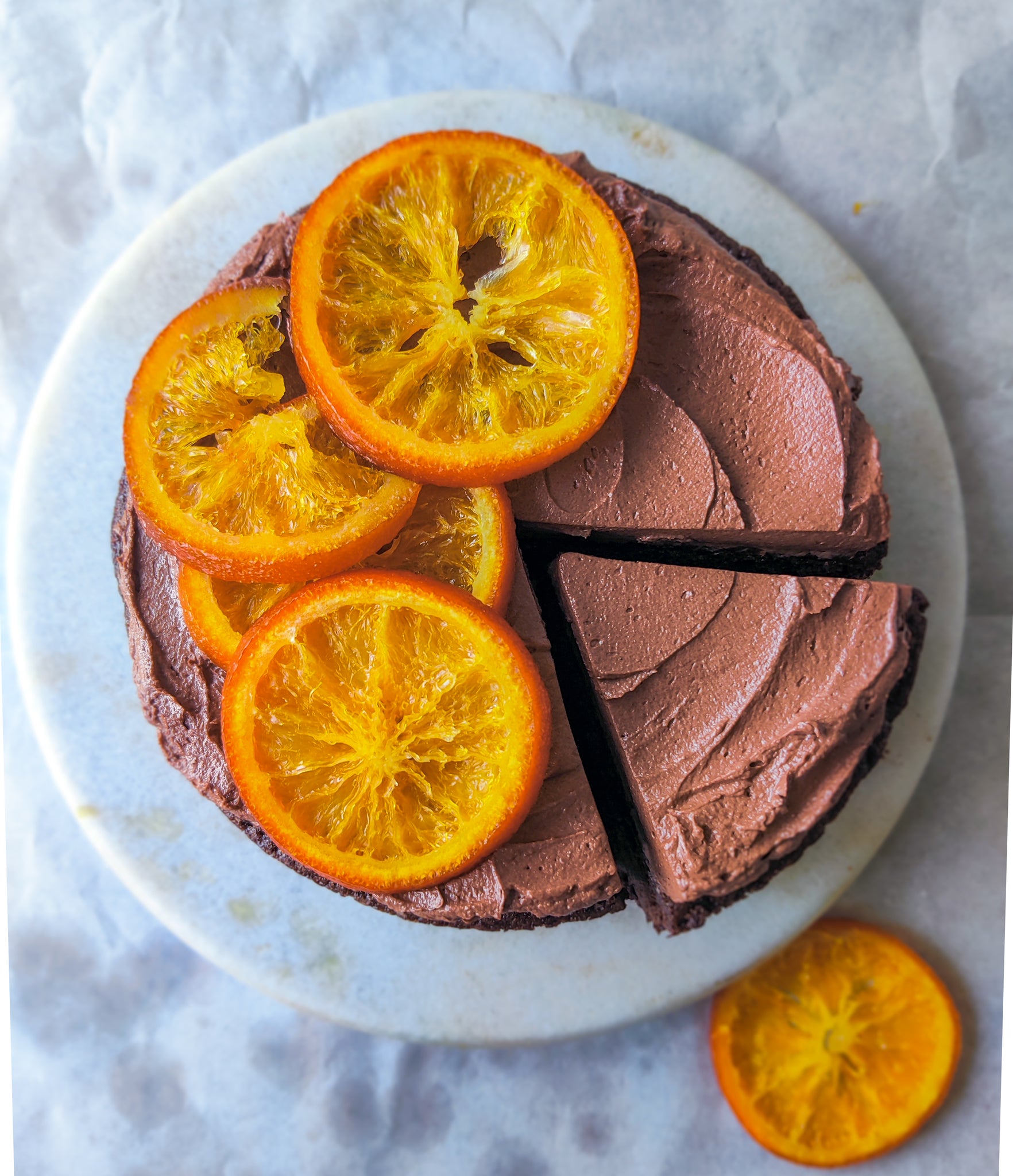 Order Chocolate Orange & Cardamom Cake (Eggless) Online at Labonel Fine  Baking