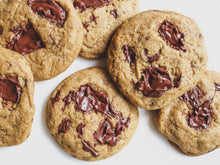 Load image into Gallery viewer, Dark Chocolate Chunk Cookies (Eggless)
