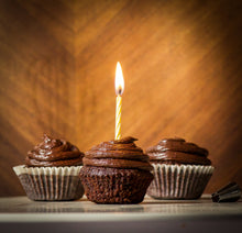 Load image into Gallery viewer, Celebratory Chocolate Cupcakes (Requires egg)
